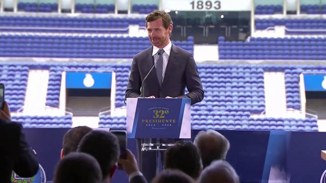 O discurso de Villas-Boas na tomada de posse