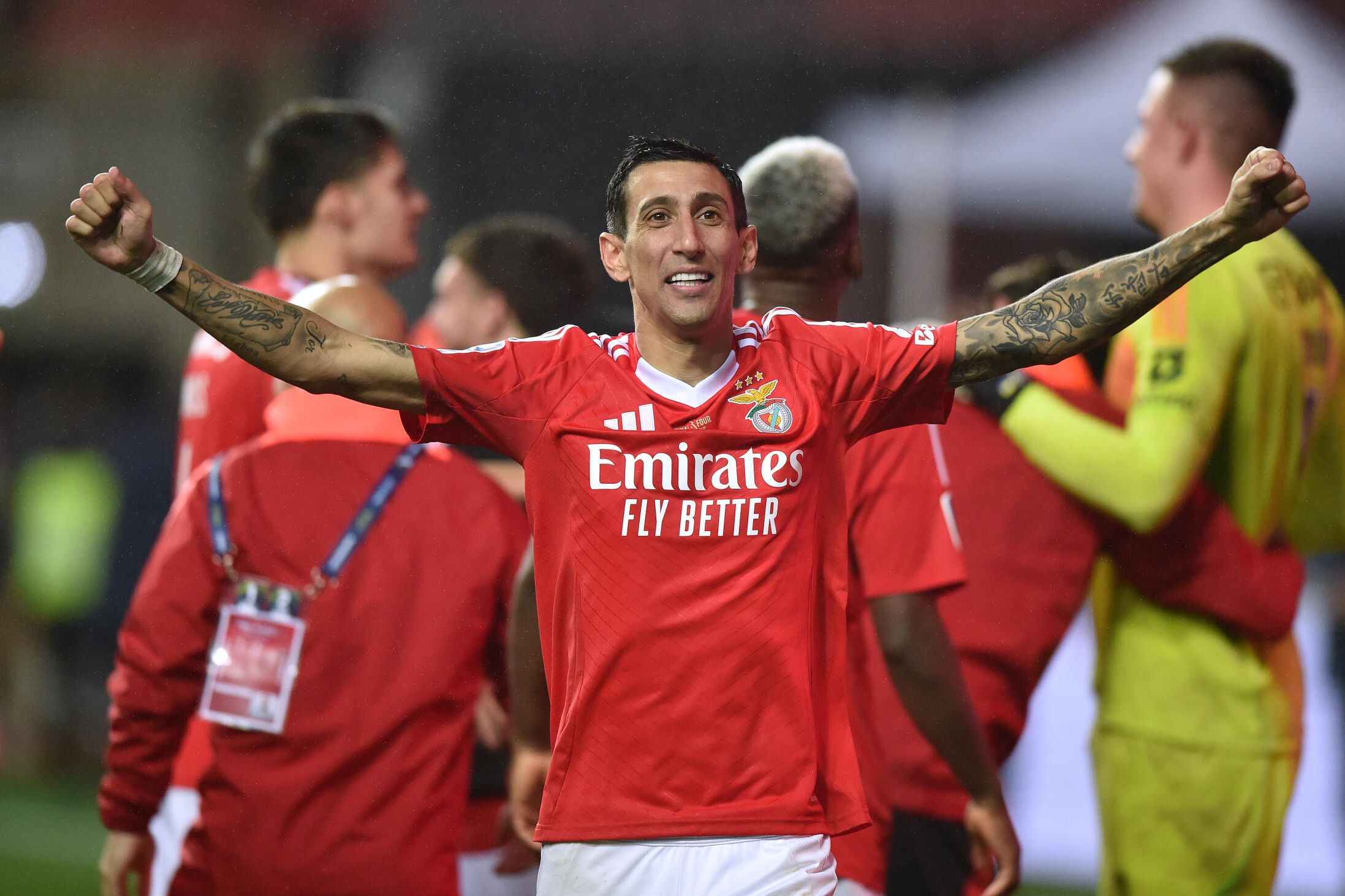 Ángel Di María regressou ao Benfica em 2023 - Foto: Miguel Nunes