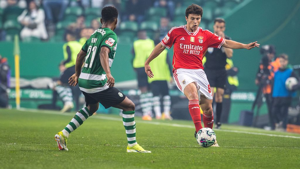 João Neves e o dérbi: «Se tiver treino, vou pedir para sair para ver»