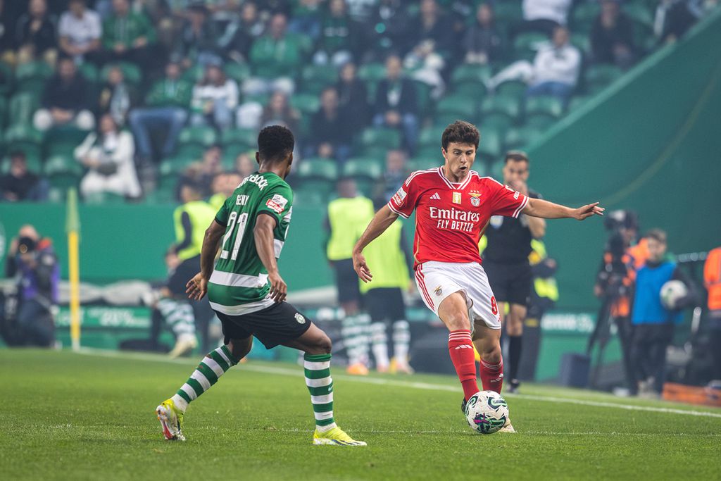 João Neves e o dérbi: «Se tiver treino, vou pedir para sair para ver»