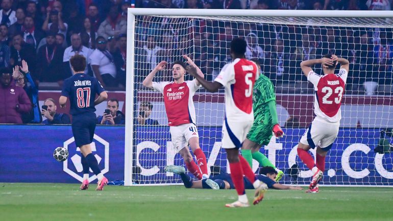 PSG-Arsenal: Donnarumma herói e bola no poste de Raya