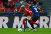 Florentino e Frattesi em duelo Benfica-Inter em 2023