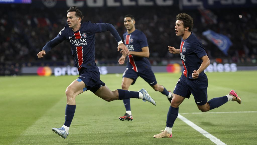 PSG-Arsenal: obra de arte de Fabián Ruiz deixa ingleses em apuros ao intervalo