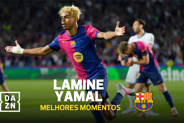 Ele só tem 17 anos! Os melhores momentos de Yamal na Champions (vídeo)