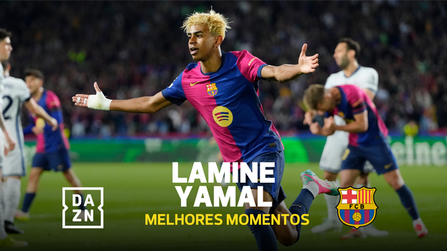 Ele só tem 17 anos! Os melhores momentos de Yamal na Champions (vídeo)