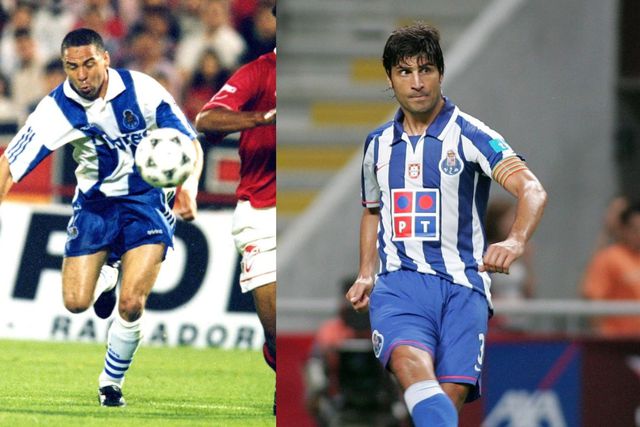 Artur e Pedro Emanuel destacaram-se no Boavista e depois também brilharam no FC Porto (Foto: A BOLA)