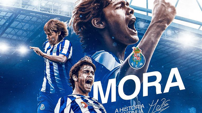 Oficial: Rodrigo Mora renova até 2030 pelo FC Porto e fica com cláusula de €70 Milhões