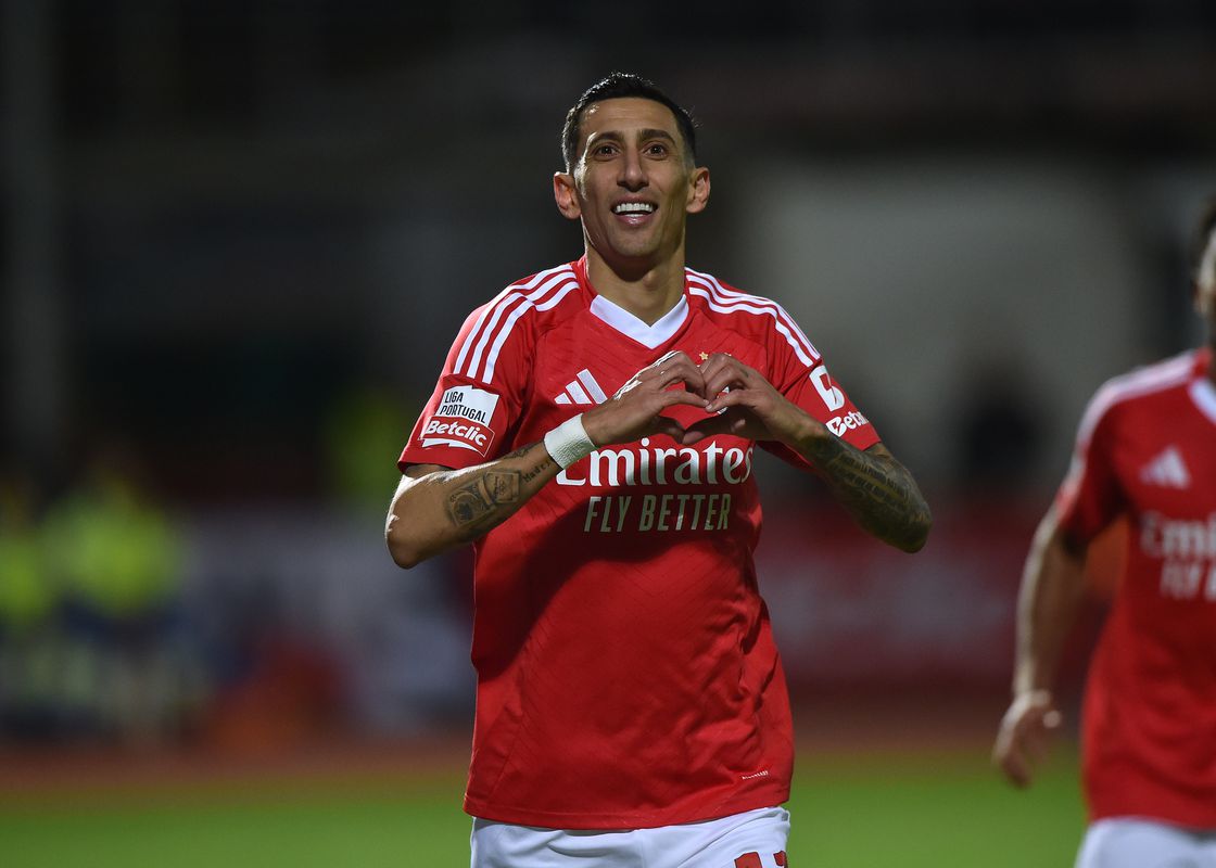 Di María 'louco' para jogar o dérbi