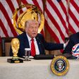 Donald Trump, presidente dos EUA, e Gianni Infantino, presidente da FIFA (IMAGO)