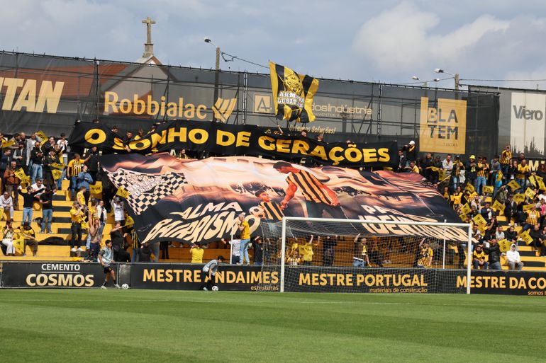 Lusitânia de Lourosa é o campeão da Liga 3