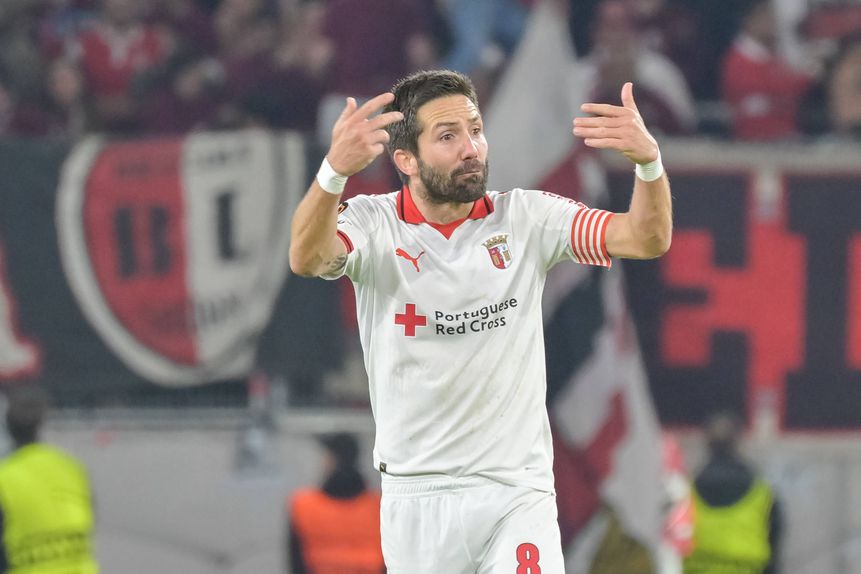 João Moutinho, médio de 39 anos do SC Braga - Foto: IMAGO
