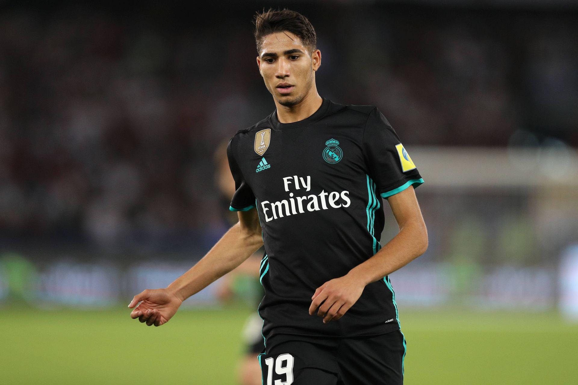 Achraf Hakimi, atualmente considerado o melhor lateral-direito do planeta ao serviço do PSG, foi formado no Real Madrid e até cumpriu 17 jogos pela equipa principal dos 'blancos' - Foto: IMAGO