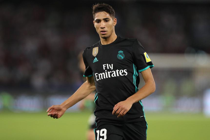 Achraf Hakimi, atualmente considerado o melhor lateral-direito do planeta ao serviço do PSG, foi formado no Real Madrid e até cumpriu 17 jogos pela equipa principal dos 'blancos' - Foto: IMAGO