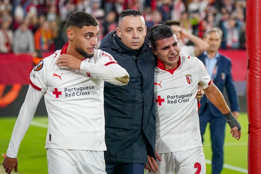 Victor Gómez não conteve as lágrimas - Foto: IMAGO