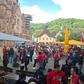 O ambiente no centro de Friburgo a poucas horas do apito inicial - Foto: A BOLA