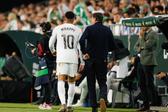 Kylian Mbappé lesionou-se na parte do final do Betis-Real Madrid