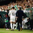 Kylian Mbappé lesionou-se na parte do final do Betis-Real Madrid