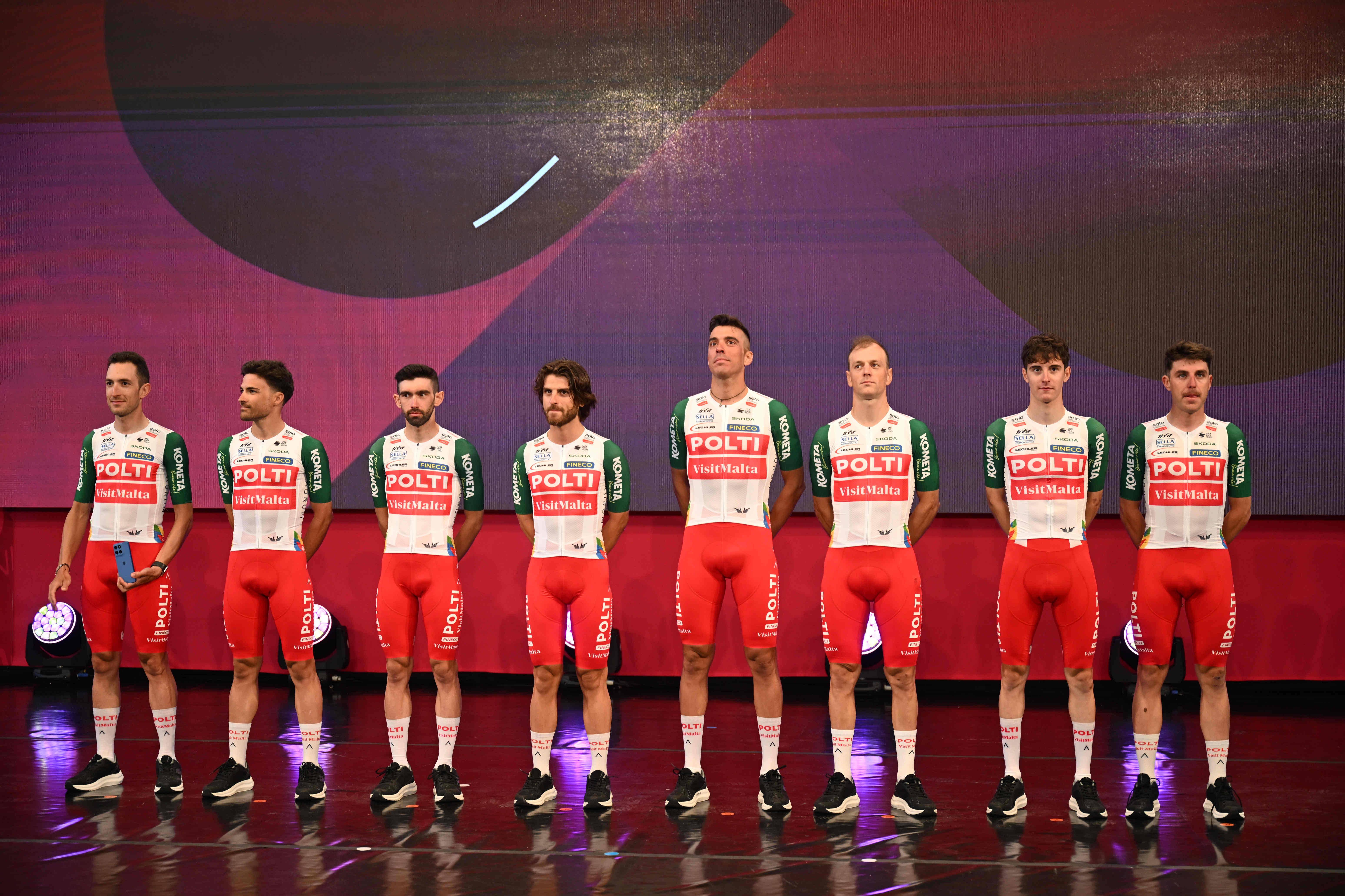Apresentações das equipas para o Giro de Itália
