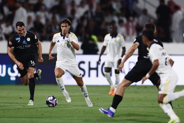 João Félix bisou e alcançou os 25 golos na liga - Foto: Al Nassr