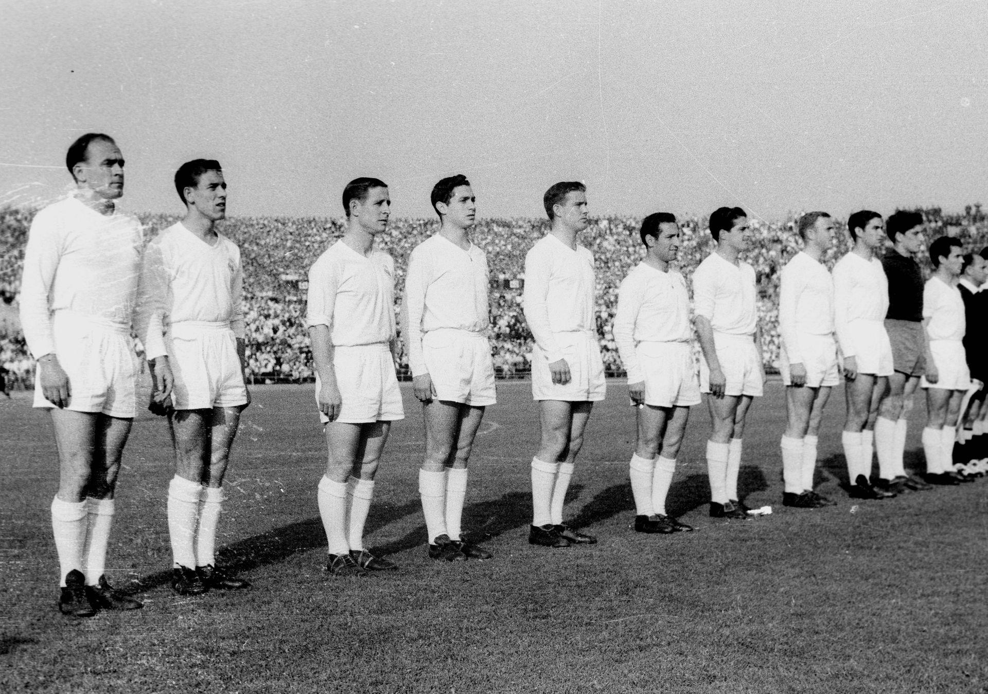 1.º: Real Madrid (cinco finais consecutivas entre 1956 e 1960 e três entre 2016 e 2018, venceu todas) - Foto: IMAGO
