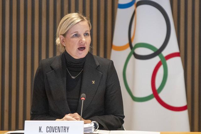 Kristy Coventry, presidente do COI - Foto: IMAGO