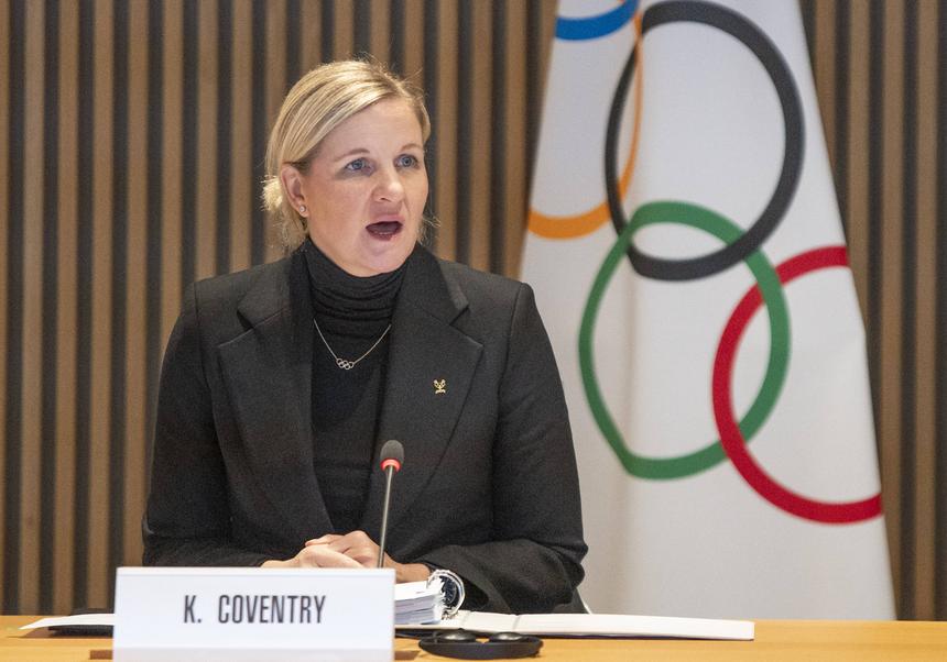 Kristy Coventry, presidente do COI - Foto: IMAGO