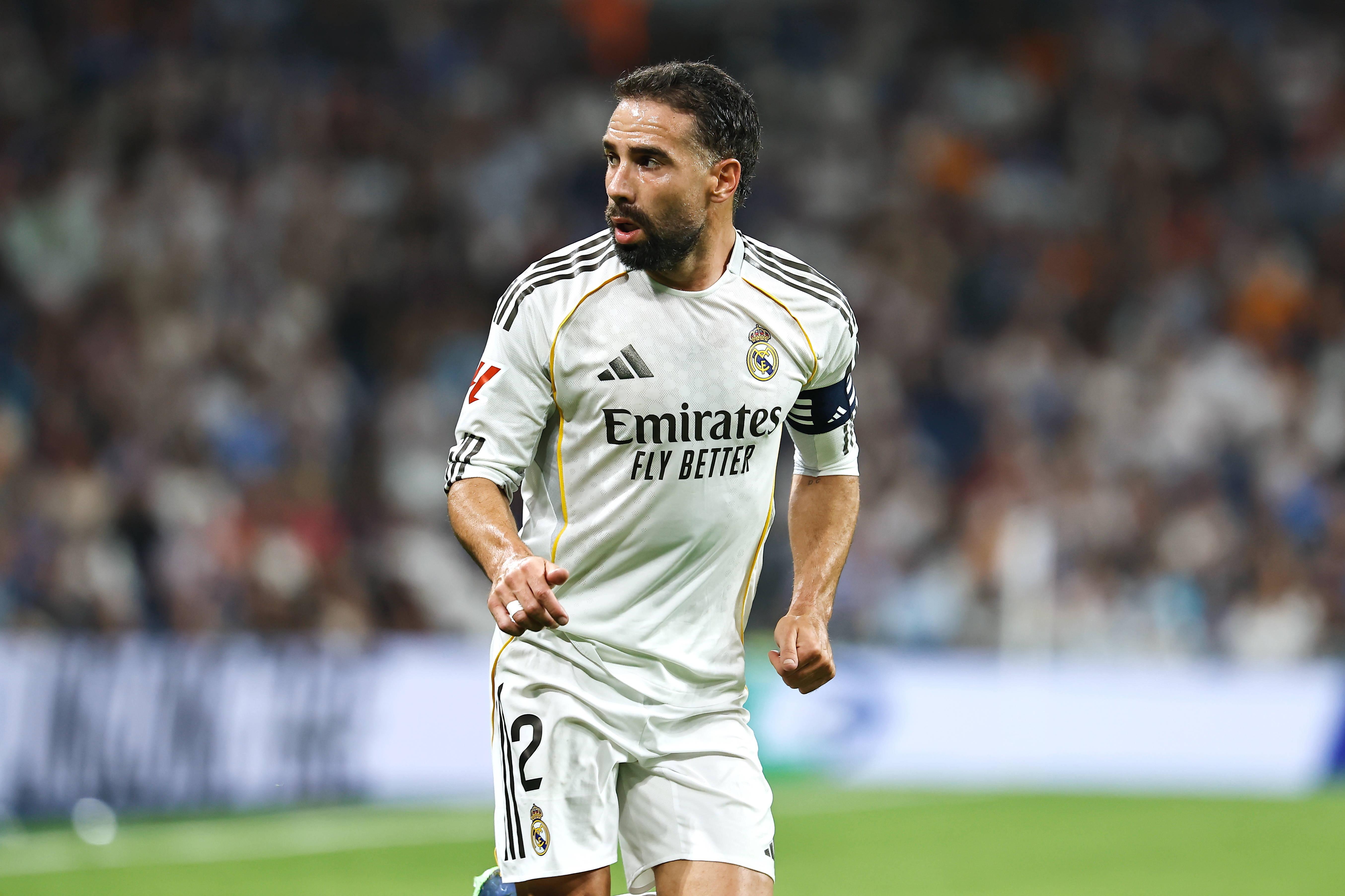 Dani Carvajal, capitão do Real Madrid