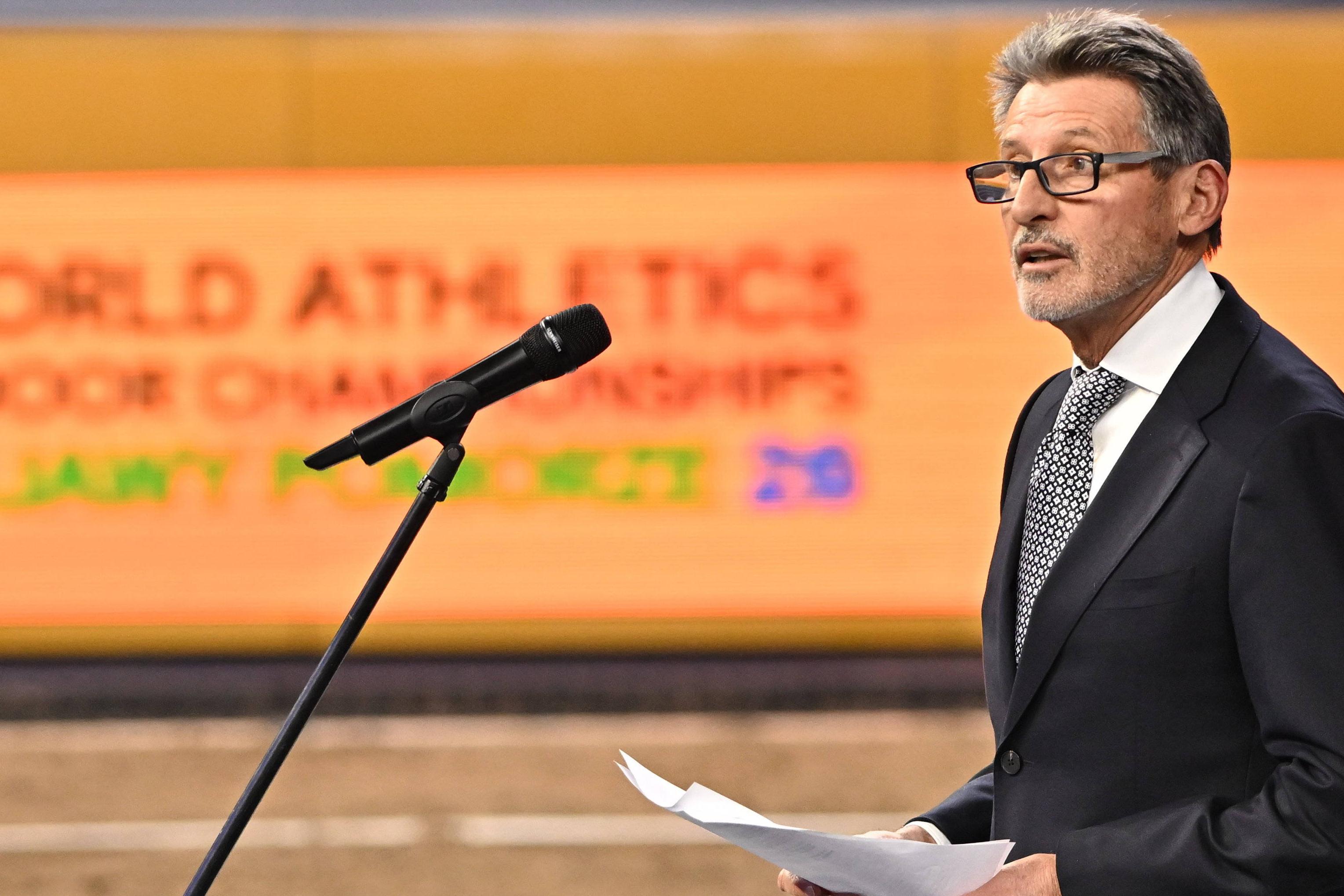 Sebastian Coe lidera a World Athletics      Fotografia Imago