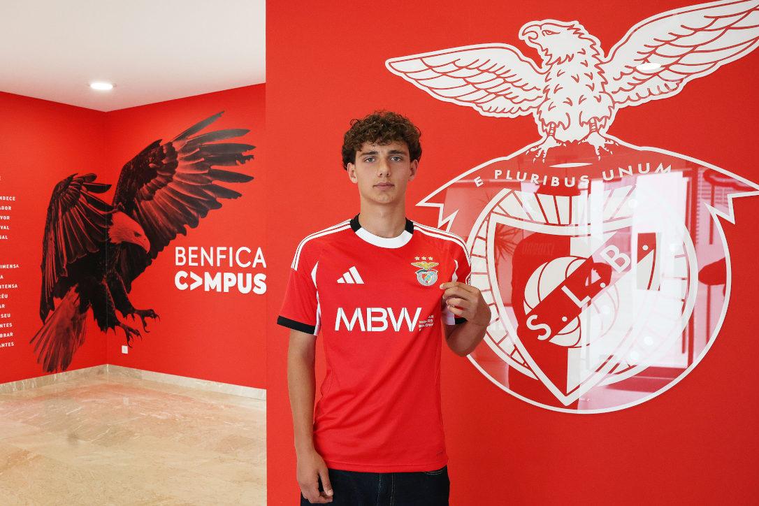 Guilherme Leal, defesa esquerdo do Benfica (foto: SL Benfica)