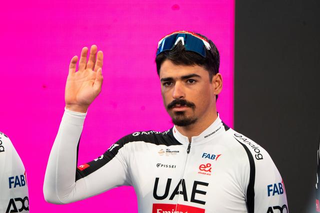 António Morgado, ciclista português de 22 anos da UAE Team Emirates-XRG