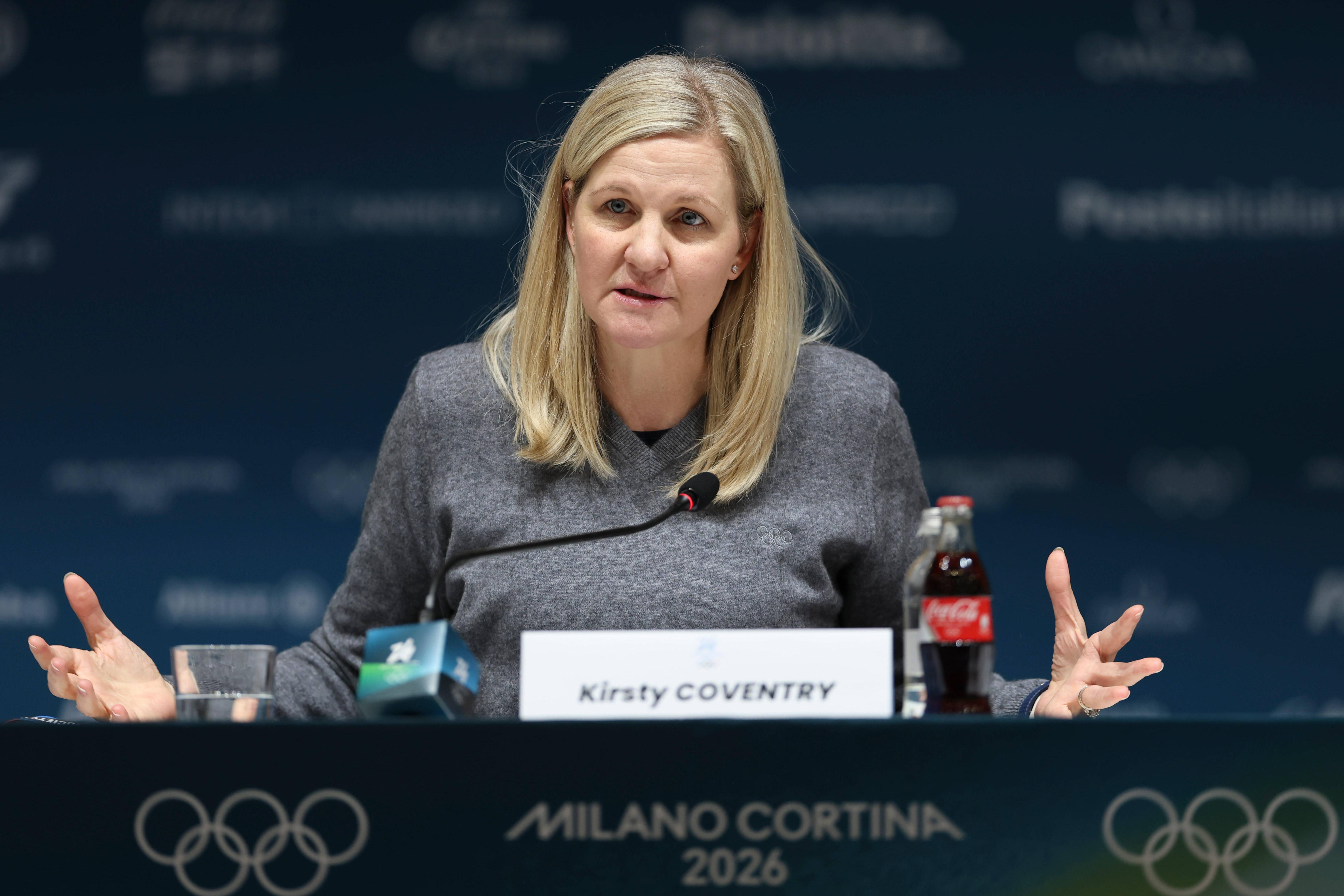 Kirsty Coventry, presidente do COI        Fotografia Imago