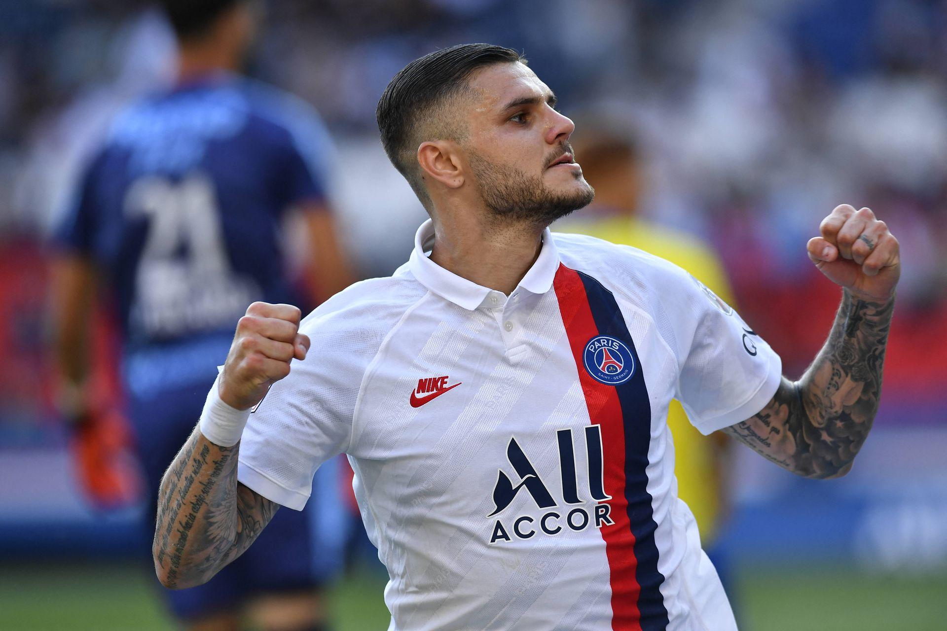 Mauro Icardi foi goleador de serviço no Inter e também representou o PSG, mas chegou a 'La Masia' com apenas 15 anos, sendo que saiu pouco depois para os juniores da Sampdoria - Foto: IMAGO
