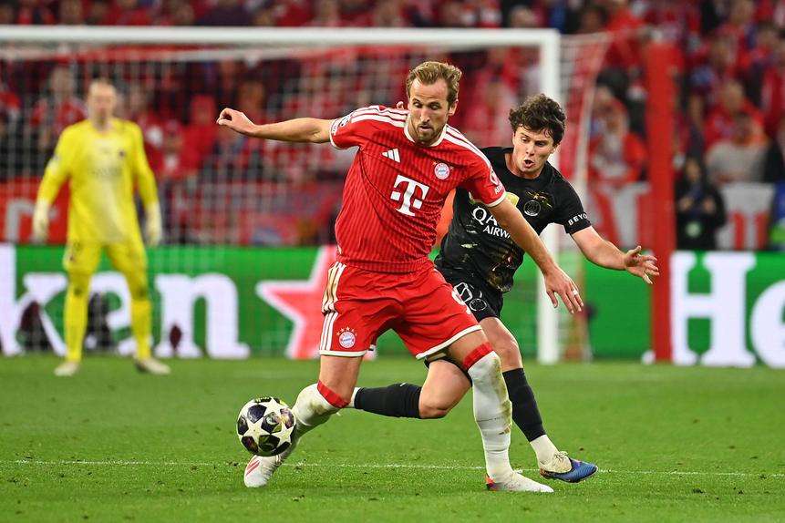 Harry Kane chegou aos 78 golos em provas europeias
