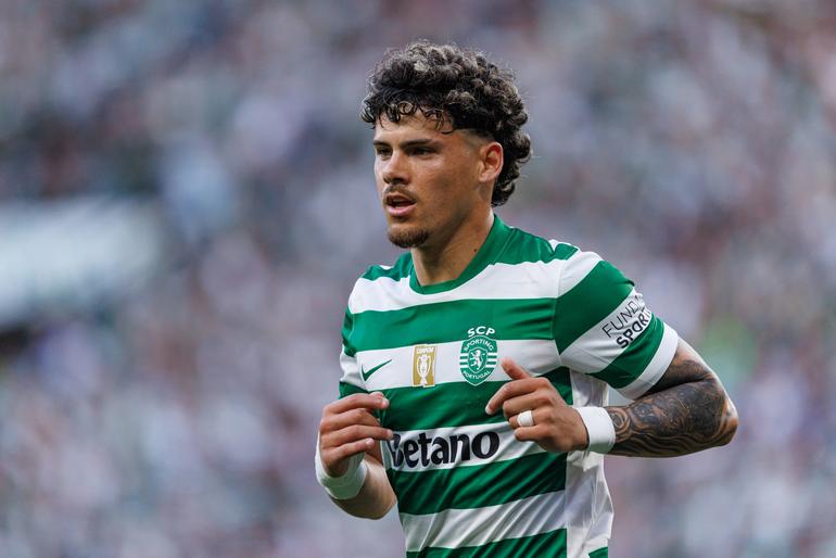 Maxi Araújo soma interessados na Europa e leão já vai pensando em alternativas. Mas até ao mercado, a lateral-esquerda do Sporting é dele - Foto: IMAGO