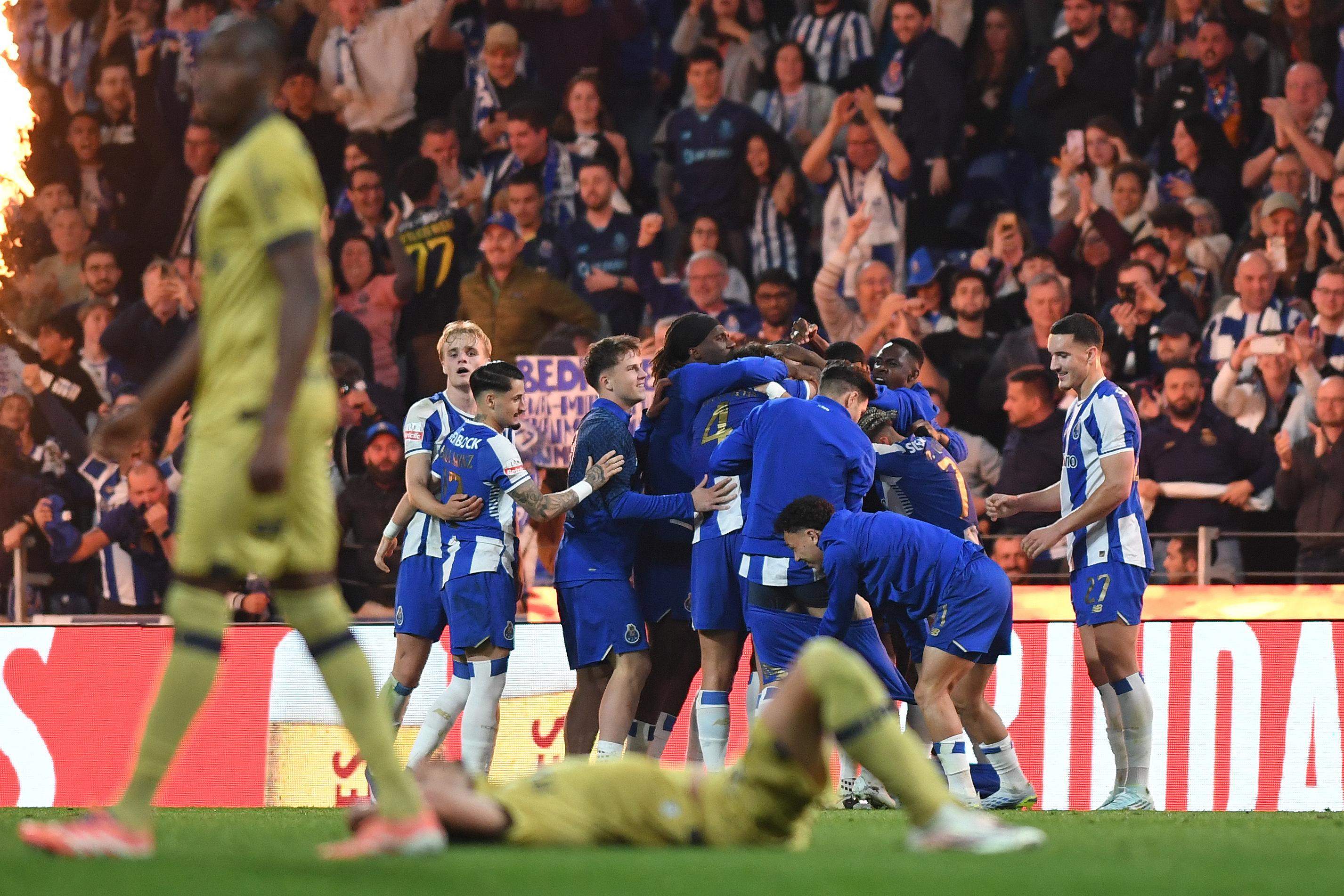 O FC Porto foi melhor do que os rivais na prova que verdadeiramente definiu a época — Foto: ROGÈRIO FERREIRA/KAPTA+