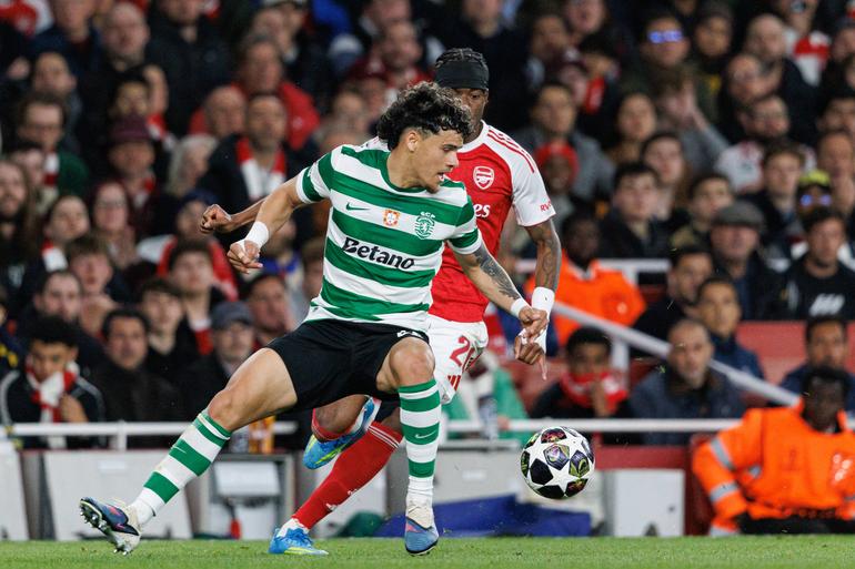 Maxi Araújo esteve em grande plano na Liga dos Campeões esta época - Foto: IMAGO