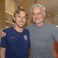 José Mourinho visita a seleção croata em Lisboa