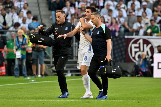 Sporting: Ioannidis lesiona-se no ombro direito