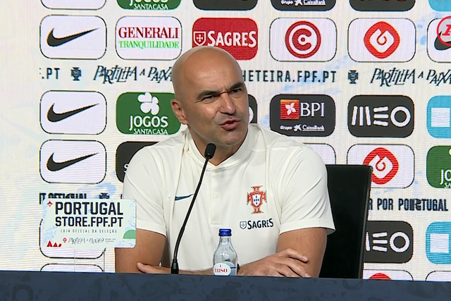 Roberto Martinez fala sobre experiência de Pepe e Cristiano Ronaldo