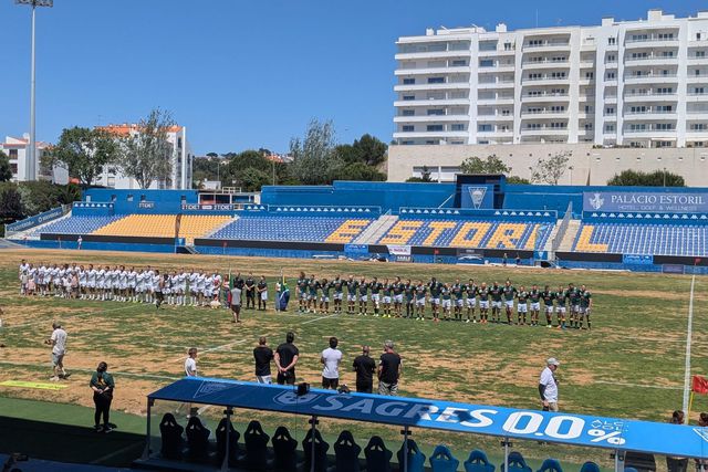 Rubgy Legends: Portugal dá boa réplica a lendas sul-africanas 