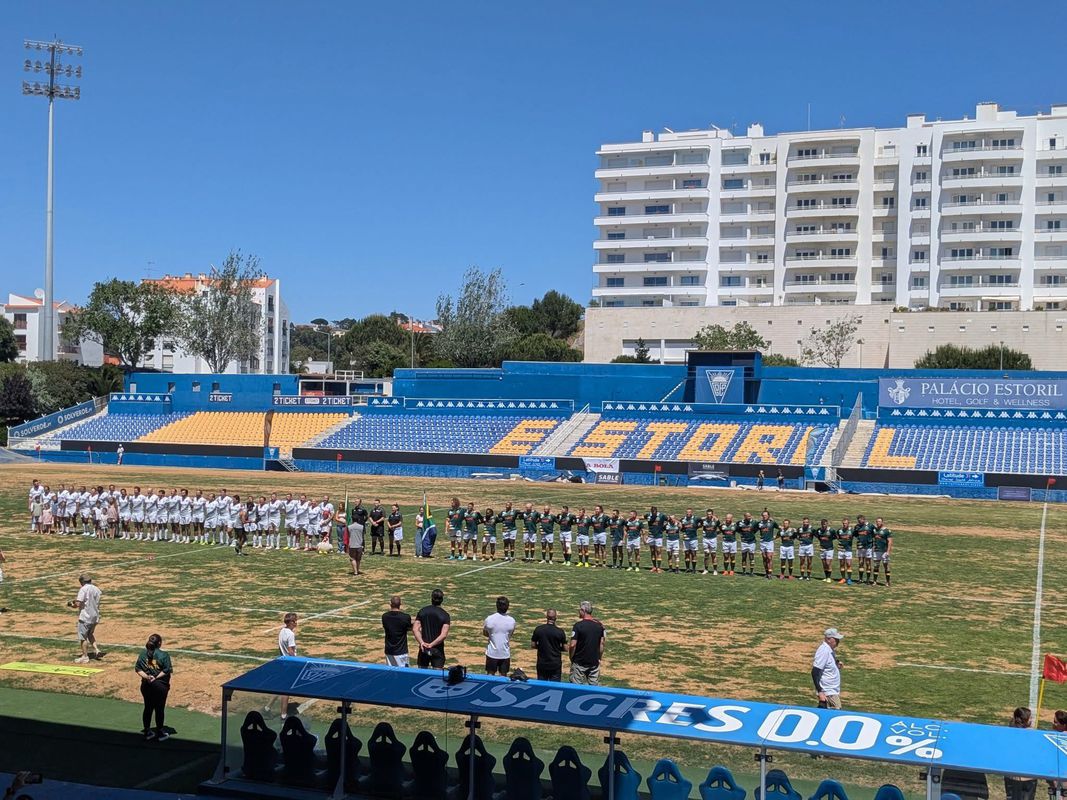 Rubgy Legends: Portugal dá boa réplica a lendas sul-africanas 