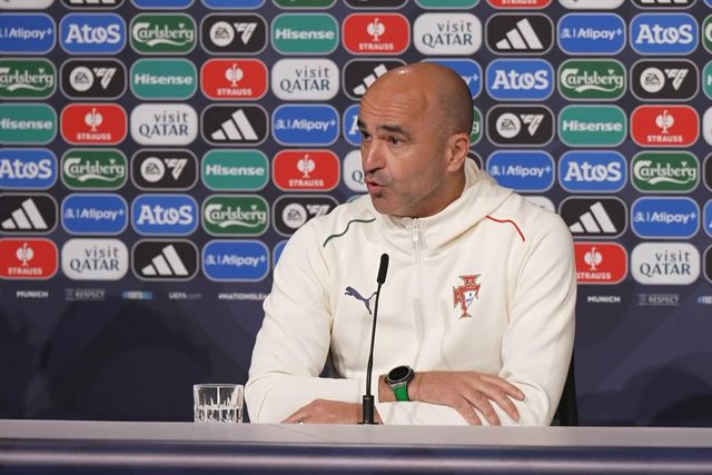 Roberto Martínez, selecionador de Portugal