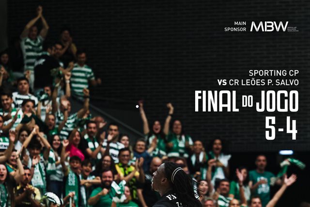 Sporting vence Leões de Porto Salvo e força o terceiro jogo