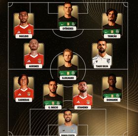 Já é conhecido o onze do ano da Liga