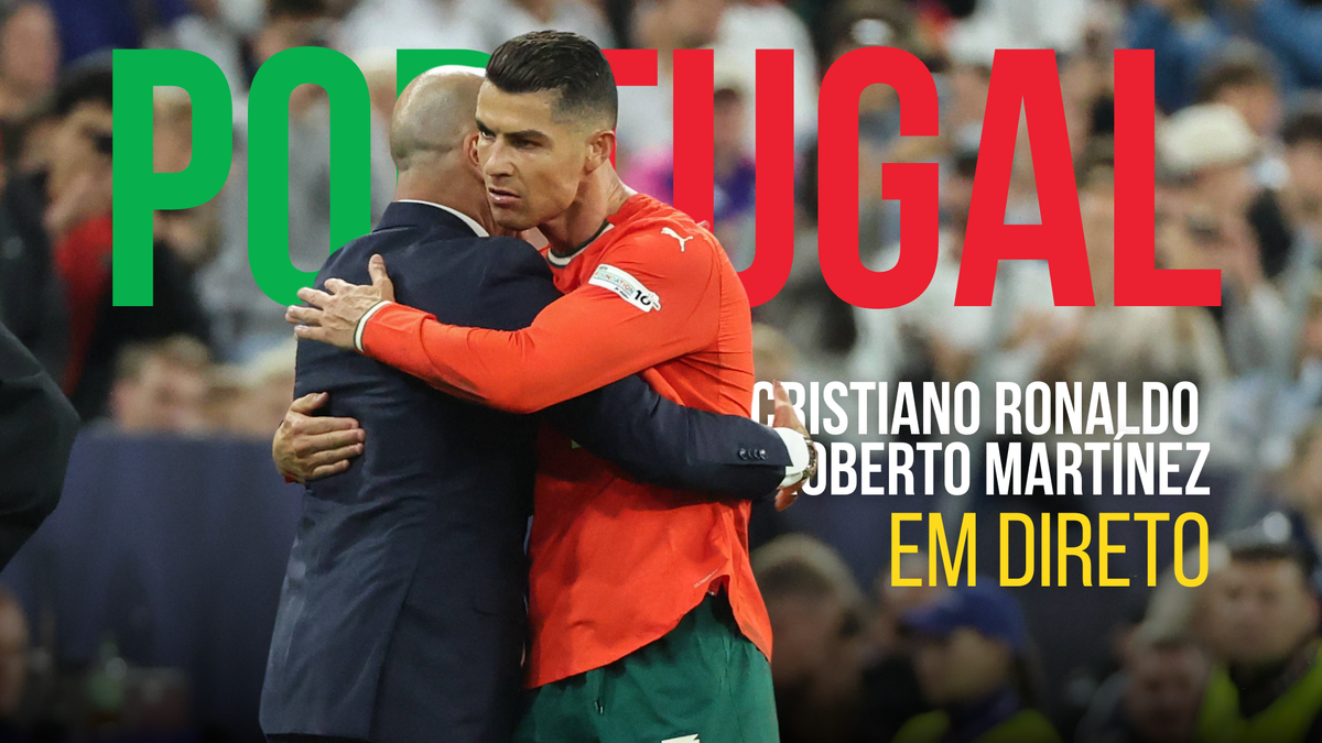Em direto: Roberto Martínez e Cristiano Ronaldo antecipam final da Liga das Nações