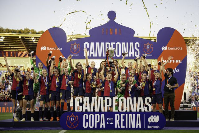 Barcelona venceu Taça da Rainha. Foto Barcelona/X