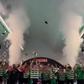 O momento em que o Sporting ergue a Taça de Portugal após bater o Benfica