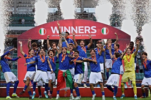 A Itália é campeã da Europa de sub-17 - Foto: seleção de Itália