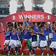 A Itália é campeã da Europa de sub-17 - Foto: seleção de Itália