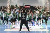 O Sporting conquistou a Taça de Portugal de andebol, já depois da Supertaça e do campeonato - Foto: CARLOS BARROSO/LUSA